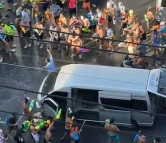 Phuket Van Driver Speaks Out After Songkran Clash with Tourists