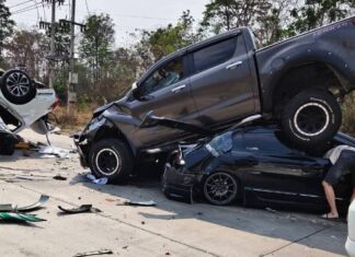Thaimaassa kuoli yhteensä 154 ihmistä Songkranin seitsemän päivän vaaratien neljän päivän aikana
