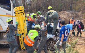 Thailand Reports Total of 191 Deaths in Five Days of Songkran Seven Days of Danger Road Campaign