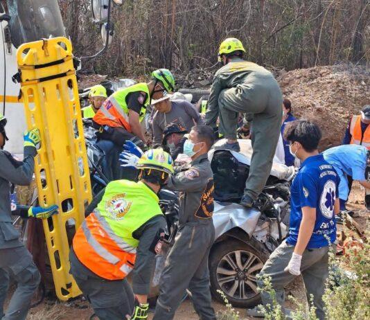 Thailand Reports Total of 191 Deaths in Five Days of Songkran Seven Days of Danger Road Campaign