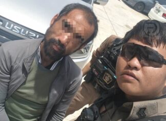 Uomo armato che creava disordini a Rawai arrestato rapidamente