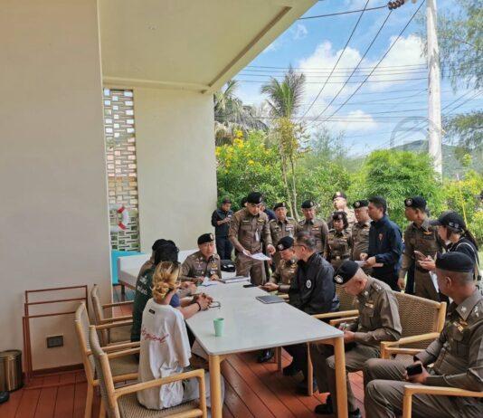 Policja przeprowadziła rewizję w 32 firmach podejrzewanych o posiadanie gruntów o wartości 150 milionów bahtów na wyspie Koh Phangan