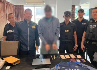 Un Britannique a été arrêté à Pattaya pour son implication présumée dans le meurtre d'un Irakien à Phuket, lié à un cartel colombien.