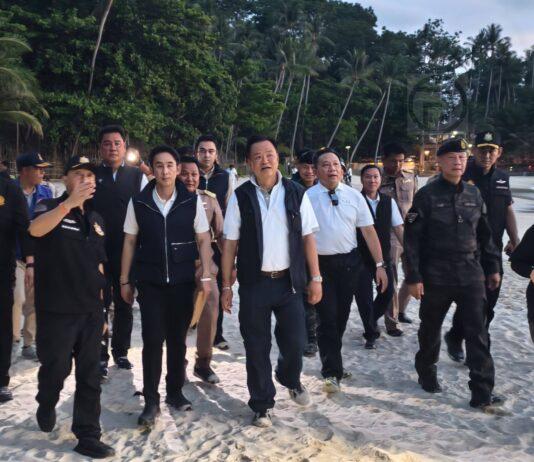 El Primer Ministro regresa a Phuket para dar seguimiento al caso de invasión de Freedom Beach.