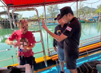 Ein Brite, der unter Kokaineinfluss stand, wurde auf Koh Phangan festgenommen, nachdem ein Motorradunfall einen beliebten Facharzt in kritischem Zustand zurückgelassen hatte.