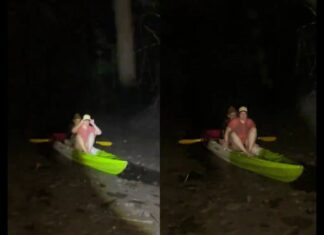 Coppia di stranieri tratta in salvo dopo un incidente in kayak nel canale Tha Len di Krabi.