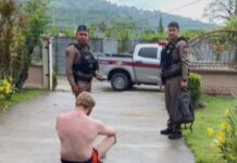 Foreign Man Causes Disturbance in Phuket Neighborhood