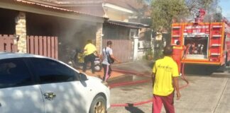 Feuer in Koh Kaew, Phuket, zwei Verletzte