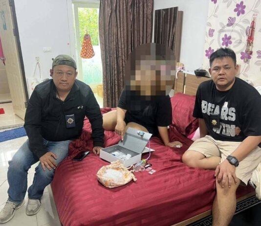 Politie van Phuket arresteert Thaise vrouw in drugszaak.
