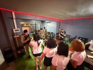Three People Arrested in Phuket for Allegedly Running Illegal Entertainment Venues with Underage Workers