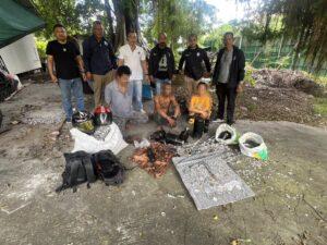 Patong Police Arrest Trio for Nighttime Copper Wire Theft