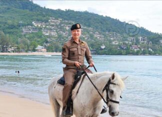 El subinspector general ordena una ofensiva contra el crimen transnacional en Phuket.