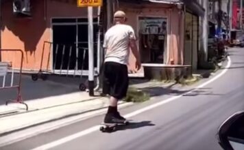 Australische man aangehouden voor skateboarden op Patong Road