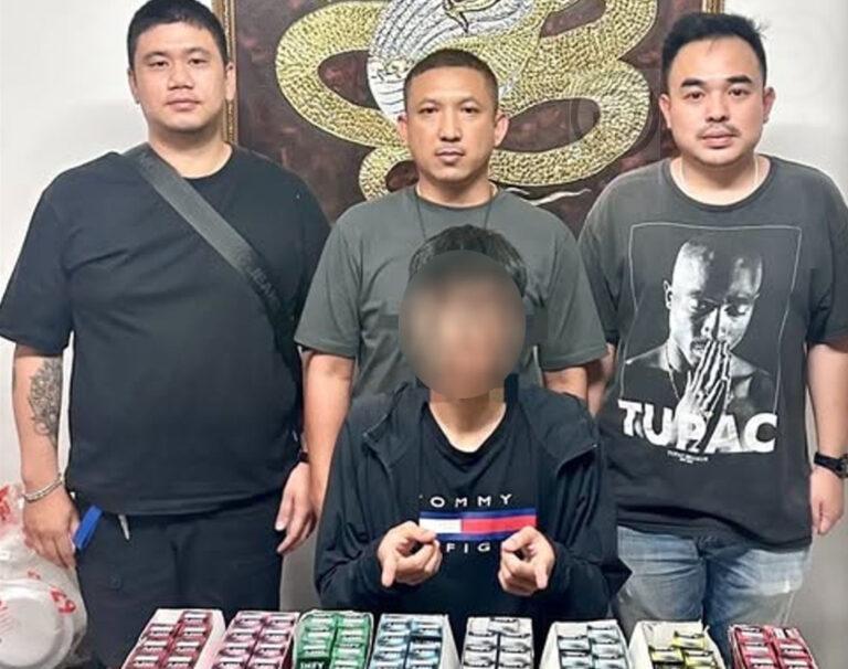 Patong Police Seize 134 E-Cigarettes