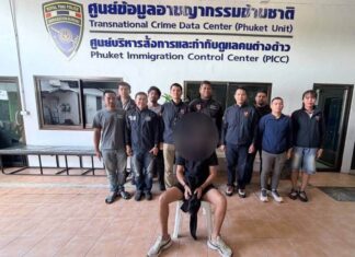 Französischer Staatsbürger in Phuket aufgrund eines Interpol-Fahndungsaufrufs wegen mutmaßlicher Entführung, Geiselnahme, bewaffneten Raubüberfalls, Erpressung und weiterer Delikte festgenommen.
