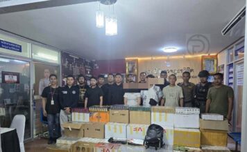 Police Raid Uncovers Massive Cache of Smuggled Cigarettes in Wichit