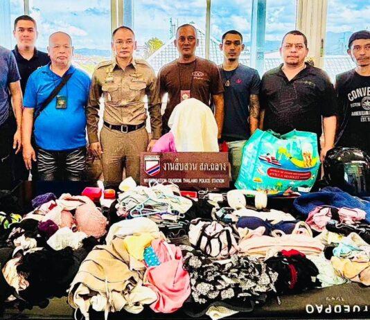 Phuket Police Arrest Serial Thief in Underwear Theft Spree