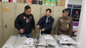 Four Young French and Swiss Nationals Arrested at Phuket Airport with 30 Kilograms of Cannabis