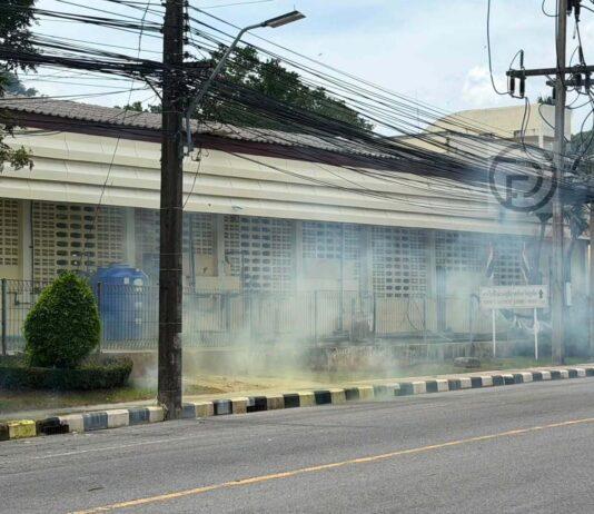 Chlorine Tank Explosion Contained at Phuket Municipal Waterworks