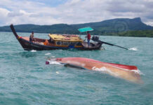 Longtail Tourist Boat Capsizes Off Krabi, 10 Indians Rescued