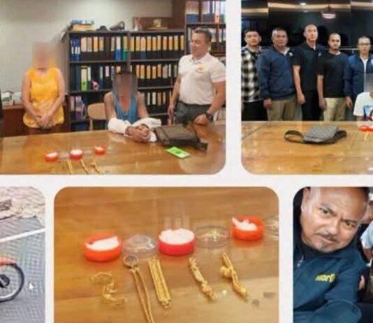 Myanmar Man Arrested after Allegedly Stealing Gold from Ex-wife worth 1,150,000 Baht in Patong