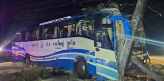 Bus Crash in Phang Nga Leaves Several People Injured