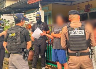 Financial Trail in Phuket Leads to Arrest of 30 People in Alleged 200 Million Baht Call Center Scam By Chinese Boss