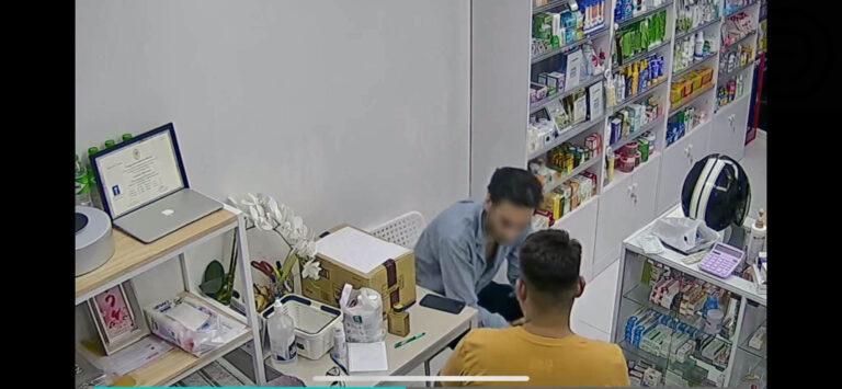 Phuket Pharmacist Warns of Spray Attack by Foreigner in Patong