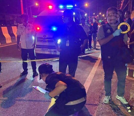 Uomo ucciso a colpi d'arma da fuoco mentre era in moto su una strada di Phuket, arrestato l'uomo armato.