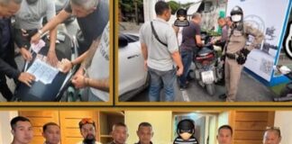 Russische man gearresteerd in Cherng Talay met cocaïne, crystal meth, ketamine en ecstasy. 1791446631664 (1)