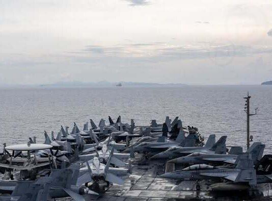 Senior Thai Police Officials Tour USS George H.W. Bush During Phuket Port Call 832403039_1424999263102869_1639098952326386966_n