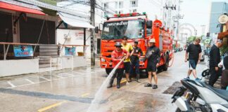 Patong zet noodhulp in gang vanwege overstromingen na hevige regenval en hoge vloed. 837304304_1473628564931824_1971897114102816262_n